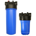 20inch UPVC 3 Stage Plastic Big Blue Cartridge Filters Housing For Water Treatment RO System